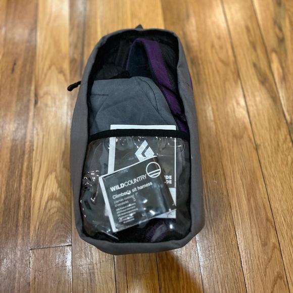 Wild Country Ladies Spire Climber's Sit Harness Purple/Gray, regular size - Picture 1 of 10